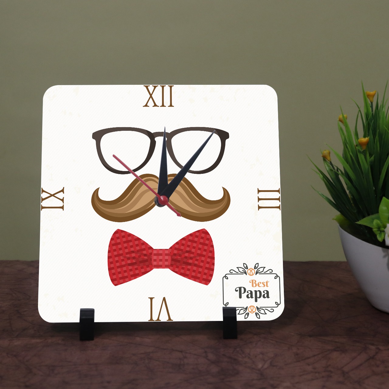 Best Papa Customize Clock